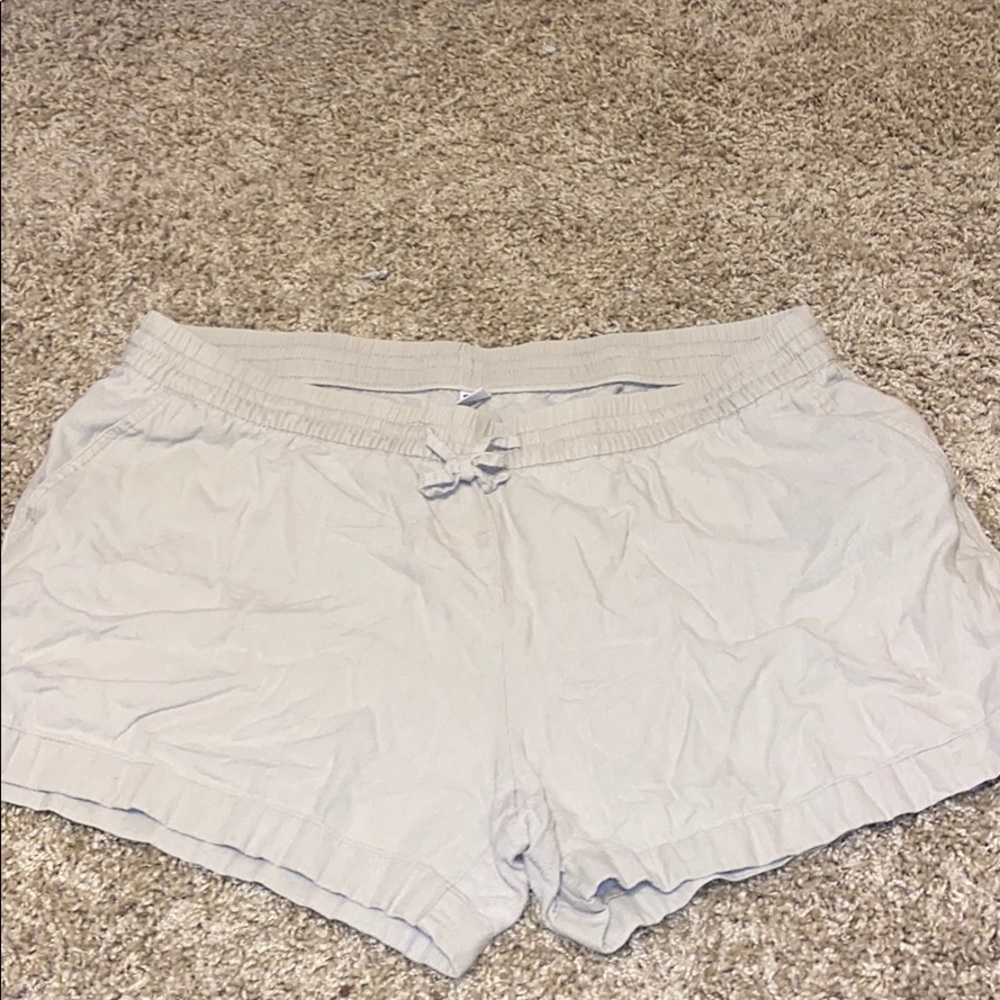 Linen Wrinkle Shorts - Size XL